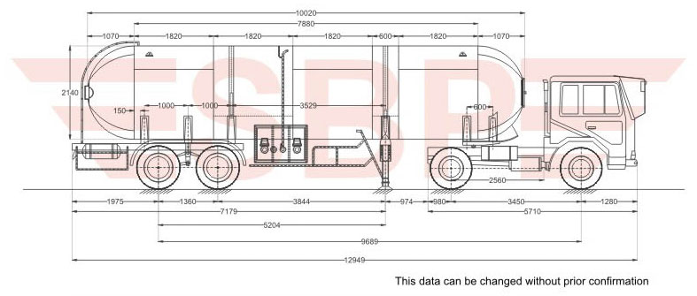 LPG Transport Tank